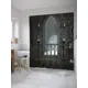 Шторка для ванной Луна в арке замка 180x200 см
