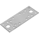 Пластина крепежная оцинкованная 130x1.8x53 мм, 15 шт.