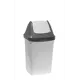 Корзины для мусора 15 л Idea пластик цвет серый