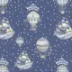 Обои флизелиновые HOME COLOR Wonderful синие HC71535-56 1.06 м