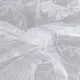 Тюль 1 м/п Арка листок сетка 170 см цвет белый