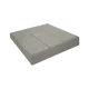 Плитка тротуарная Винт 300x300x60 мм серый