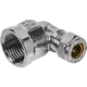Угол комбинированный 90° Tiemme 1/2"x10 мм ВР латунь 1130052