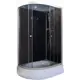 Душевая кабина Parly CM120R 120х80х215, правосторонняя, стекло тонированное, профиль матовый хром