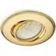Комплект точечных светильников встраиваемых Ecola Fg1601efs-6 под отверстие 6 мм GU5.3 цвет золото 6 шт