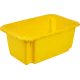 Корзина для игрушек Пиколо 48x30.2x18.5 см 18.3 л пластик без крышки цвет жёлтый
