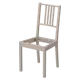 Каркас для стула Марсель Delinia 90x42x42 см дерево цвет топо