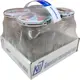 Банки стеклянные с крышками ТО-82 v0.72 л ø18 h15 см 4 шт.