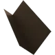 Планка примыкания 150x250 2 м цвет коричневый