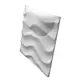 Гипсовая панель 3D Artpole SANDY-2 LED WHITE 3 модуля 600*600мм 0,36м2