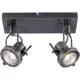 Спот поворотный Arte Lamp Costruttore A4300AP-2AB цвет коричневый