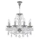Люстра хрустальная Bohemia Ivele Crystal 1611 1605.8.165.Ni E14 8 ламп 16 м²