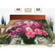 Покрывало-плед Guten Morgen Гвоздики 150x200 см флис, мультиколор