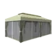 Шатер с антимоскитной сеткой Комфорт 3x6x2.88 м сталь белый