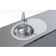 Врезная мойка Tolero twist TTS-780 78x78x19 см искусственный камень цвет серый