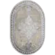 Ковер вискоза Biblos 9308 155x230 см цвет серый