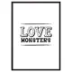 Постер Дом Корлеоне Love monsters 07-0652-21x30, 21x30 см
