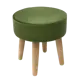 Пуф круглый Kauffort Классика 36x36 см цвет оливковый