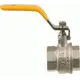 Кран шаровой для газа Terma R 30565 3/4" внутренняя-внутренняя резьба латунь