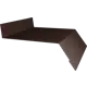 Отлив оцинкованный 100x2000 мм цвет коричневый