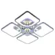 Светодиодная люстра 8057/4 CHR 136W+10W RGB, Profit Light