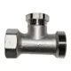 Клапан запорный прямой без хвостовика SR Rubinetterie M514-1500N000 3/4" латунь
