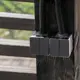 Выключатель накладной влагозащищенный Werkel Gallant a041402 2 клавиши цвет графит рифленый