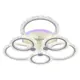 Светодиодная люстра Profit Light 18027/6 WHT A 108W+8W RGB,