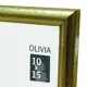 Рамка Olivia 10x15 см пластик цвет золото