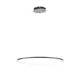 Светильник подвесной светодиодный ST Luce SL904.413.01 Черный/Белый LED 1x16W 4000K