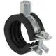 Хомут с болтовым креплением M8/M10 Fischer FGRS 32-37 мм, 100 шт.