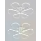 Люстра потолочная светодиодная Natali Kovaltseva 120W HIGH-TECH LED LAMPS 82026