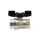 Кран шаровой прямой VRT 528892 DN15 PN20 1/2" ВР латунь ручка бабочка