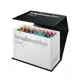 Фломастер для скетчинга KARIN Brushmarker PRO 27C9, 26 цветов + 1 маркер-блендер