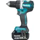 Дрель-шуруповерт аккумуляторная Makita DDF484RME, 18 В Li-Ion 2x4 Ач