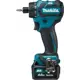 Шуруповерт аккумуляторный Makita DF032DWME, 10.8 В Li-Ion 2x4 Ач