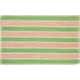 Коврик Полоска 60x90 см хлопок цвет зеленый