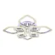 Люстра потолочная светодиодная Ambrella Light ACRYLICA FA283 147W LED