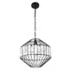 Люстра лофт подвесная IMEX 1*60Вт E27 MD.1710-1-P BK