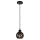 Люстра подвесная IMEX 1*60Вт E27 MD.2884-1-P BK+GD