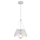 Люстра подвесная IMEX 1*60Вт E27 MD.7320-1-P WH