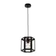 Люстра подвесная 1*60Вт E27 MD.8818-1-P BK+FGD