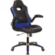 Игровое кресло Бюрократ искусственная кожа цвет синий VIKING-1N/BL-BLUE