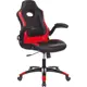 Игровое кресло Бюрократ искусственная кожа цвет красный VIKING-1N/BL-RED