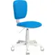 Офисное кресло Бюрократ ткань цвет голубой CH-W204NX/BLUE
