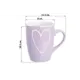 Кружка ELAN GALLERY Сердце 690018 350 мл сиреневая