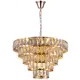 Люстра хрустальная Natali KovaltsEva 8 x E14 x 40W Amanda 81428-8C Gold