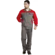 Костюм АВТОМЕХАНИК серый-красный (разм. 88-92 рост 182-188)