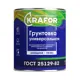 Грунтовка KRAFOR 26305 универсальная, красно-коричневый, 20 кг