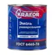Эмаль Krafor Пф-115 цвет белый матовая 2.7 кг